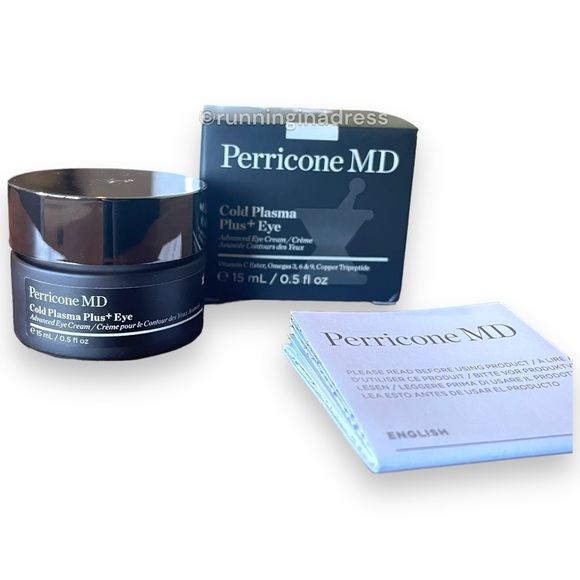 New In Box Perricone MD Cold Plasma Plus + Eye Cream Size 15 ML - Picture 10 of 15